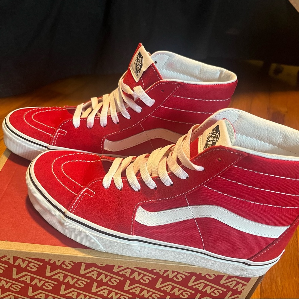 Vans Sk8-Hi High Top Lace-Up Sneakers